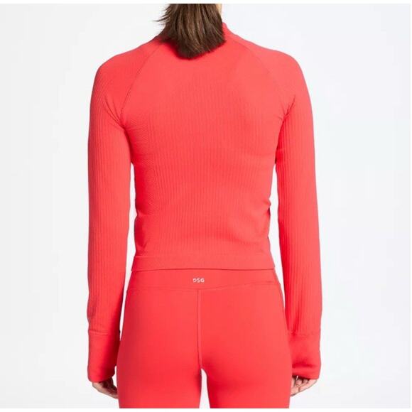 NWT DSG Momentum Seamless 1/4 Zip Pullover Lightning Red Women’s Size XL - Picture 2 of 14